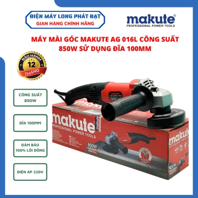 Máy mài góc Makute AG 016 RED Công suất 850w sử dụng điện 220v