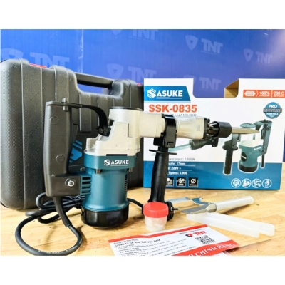 Máy Đục Bê Tông Sasuke SSK - 0835 Mũi 17Li 1600W: Công Cụ Chuyên Dụng Cho Thi Công Chuyên Nghiệp