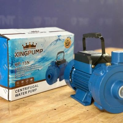 Máy Bơm ly tâm Kingpump KP15-N cánh đồng, mô tơ đồng