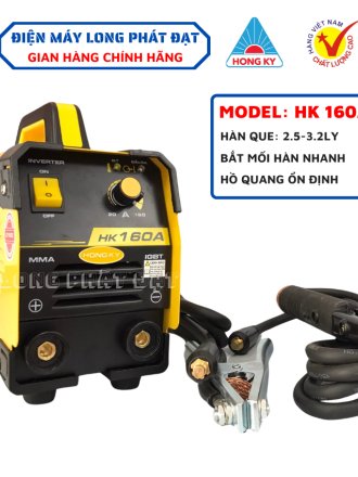 Máy hàn que Hồng Ký MMA Inverter 160 Ampe 220V - HK160A - Chuyên que 2.5-3.2ly chuyên dùng gia đình và thợ