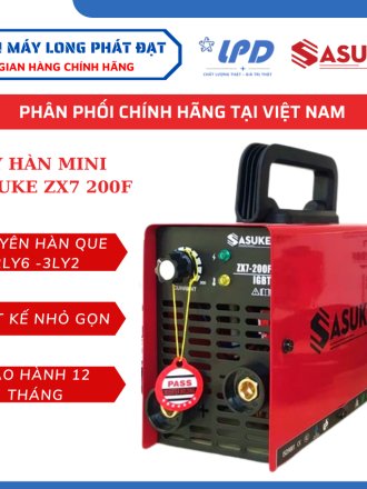 Máy hàn mini Sasuke mini ZX7-200F chuyên gia đình và thợ nhỏ gọn dễ dàng sử dụng chính hãng 100%