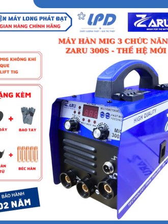 Máy hàn mig ZARU 300S - Máy hàn mig không khí 3 chức năng cho gia đình và thợ hàn mới nhất 2024